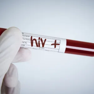 blood of HIV + person