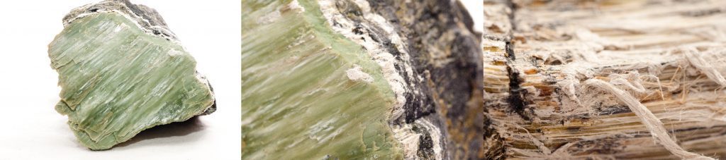 Asbestos-Containing Serpentinite Rock