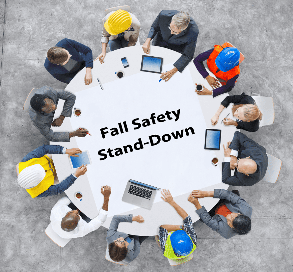 Take a Break to Discuss Fall Safety with All Personnel: Employers, Employees, Contractors, Architects, Engineers, Owners, Etc.