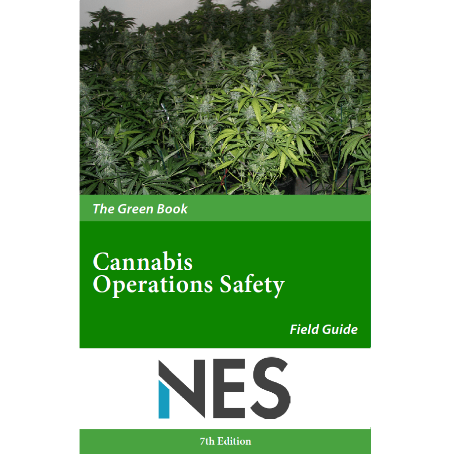 Cannabis Operations Safety Field Guide (Green Book) - Laminated