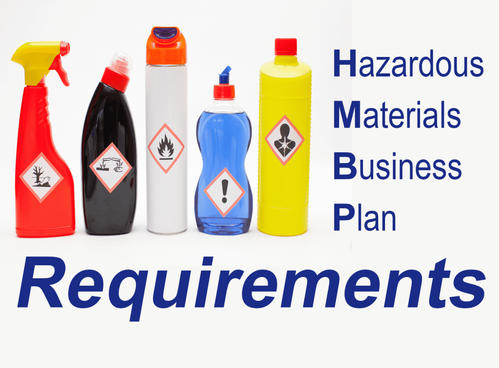Hazardous Materials Business Plan Requirements