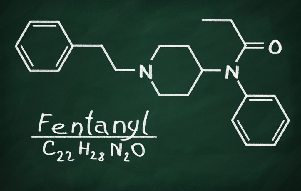 Molecular Structure of Fentanyl