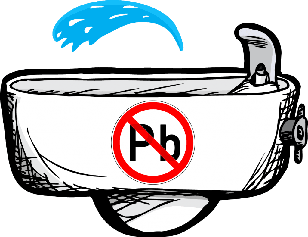 No Lead in Drinking Fountain Water