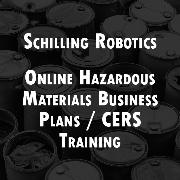 Protected: Schilling Robotics – Online Hazardous Materials Business Plans / CERS