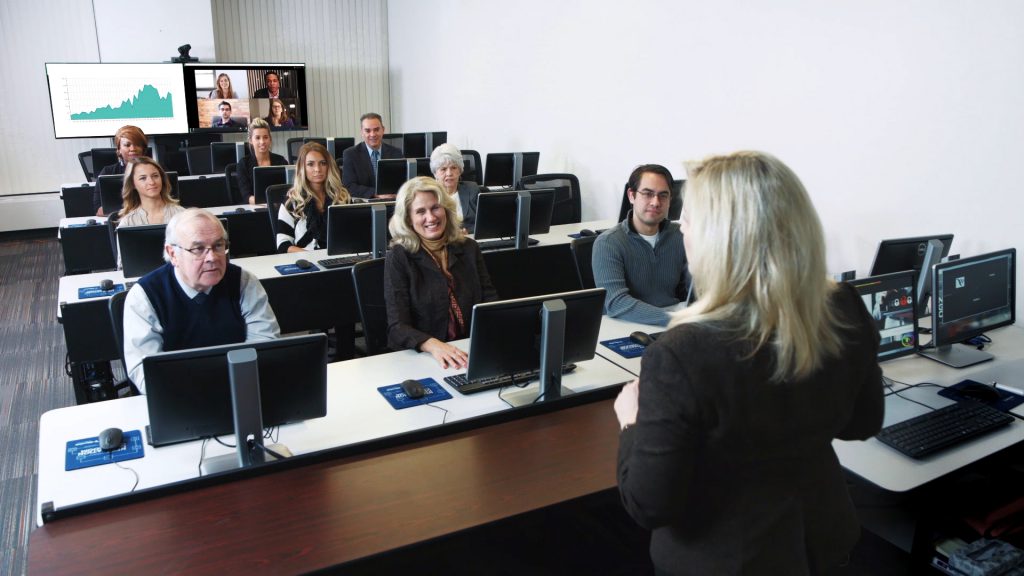 Virtual training provides an engaging learning experience for both in-class and remote participants.